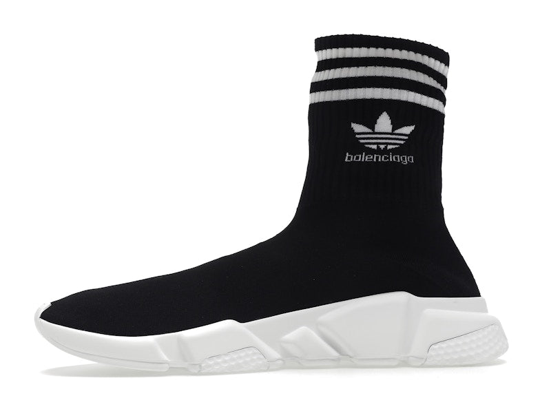 Balenciaga x adidas Speed Trainer Black White