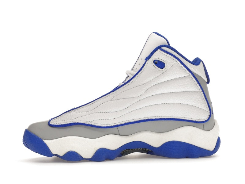 Jordan Pro Strong White Royal Grey