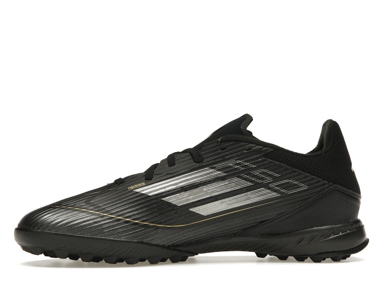 adidas F50 League Turf Core Black Iron Metallic Gold Metallic