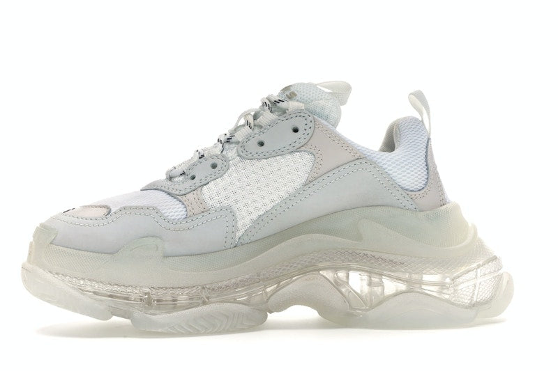 Balenciaga Triple S White Clear Sole (Women's)