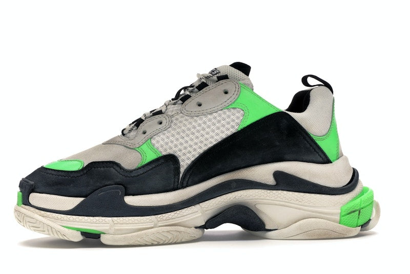 Balenciaga Triple S Mr. Porter Neon Green 2018