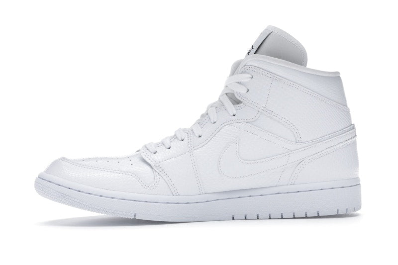 Jordan 1 Mid White Snakeskin (Women's)