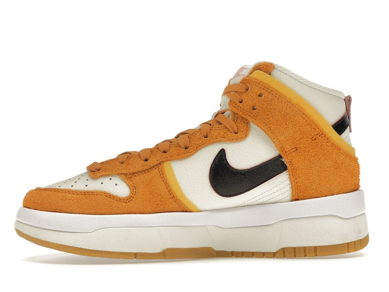 Nike Dunk High Up Sail Sunset Pink Glaze Rush Maroon (Women's)
