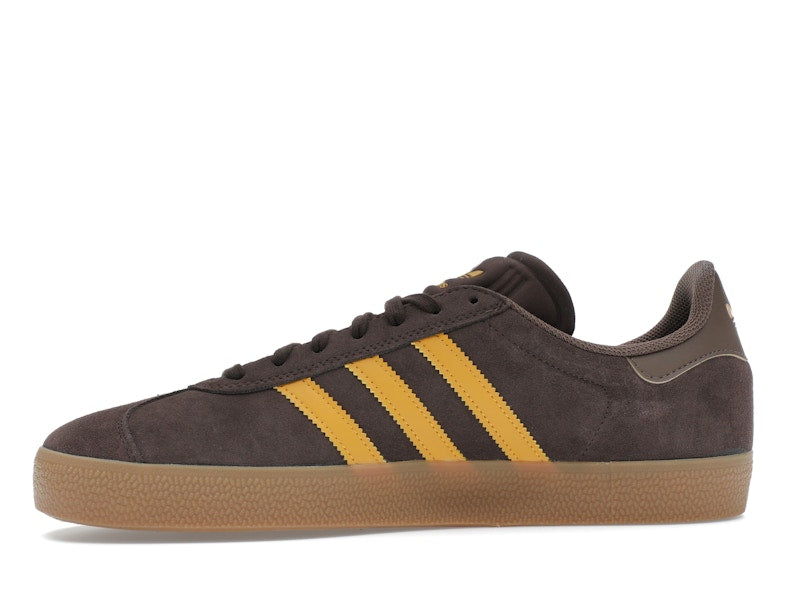 adidas Gazelle ADV Dark Brown Preloved Yellow