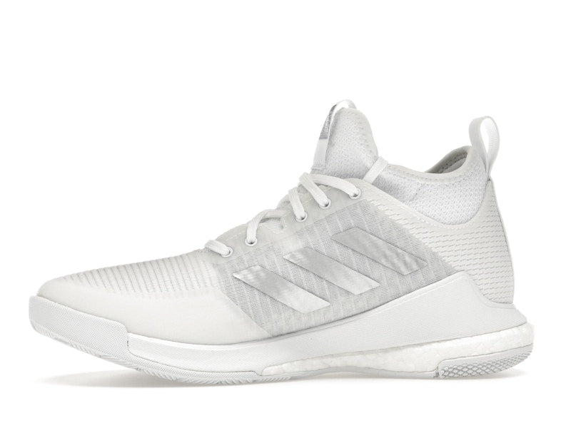 adidas Crazyflight Mid Cloud White Silver Metallic Grey (Women's)