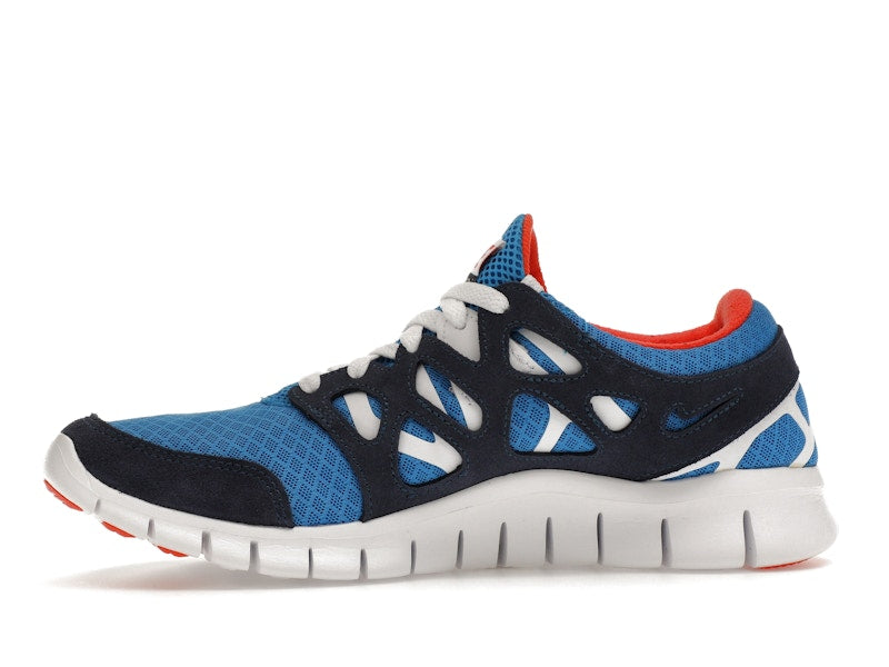 Nike Free Run 2 Light Photo Blue Orange