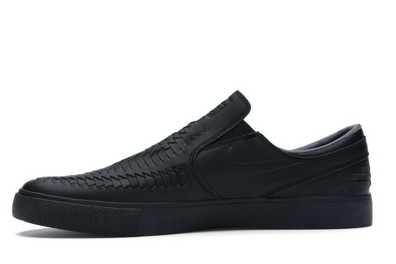 Nike SB Zoom Stefan Janoski Slip RM Crafted Woven Black