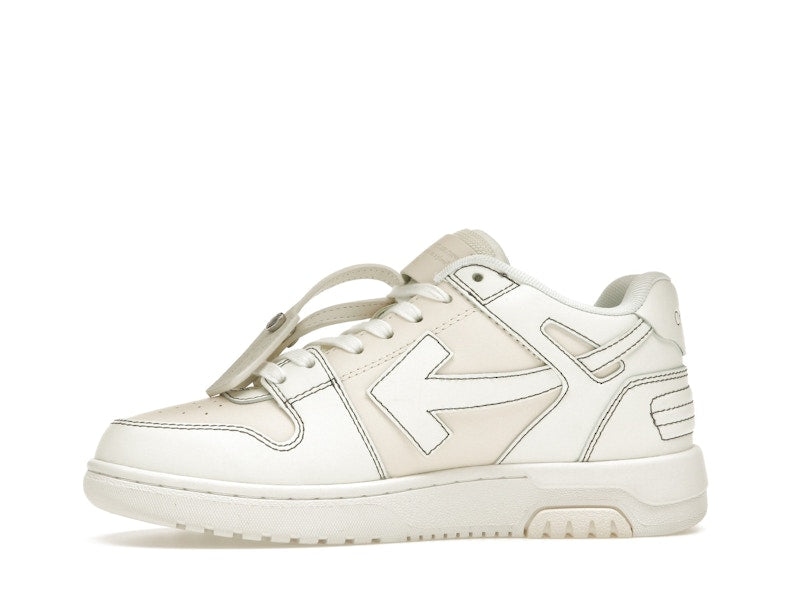 OFF-WHITE Out Of Office OOO Low Tops Cream White (Women's)
