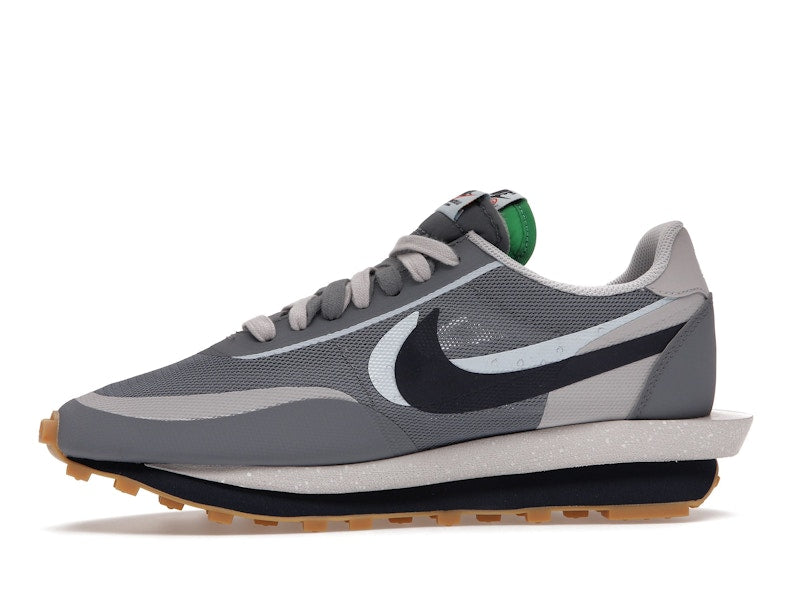 Nike LD Waffle sacai CLOT Kiss of Death 2 Cool Grey (NTWRK Special Packaging)