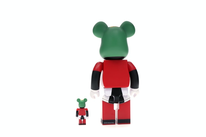 Bearbrick Marvin The Martian 100% & 400% Set Black/Red