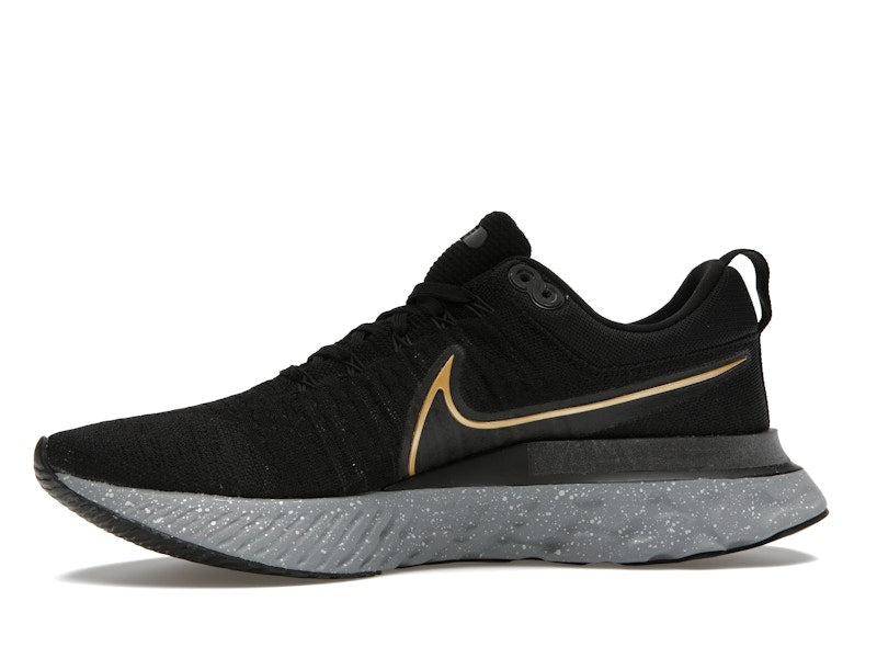 Nike React Infinity Run Flyknit 2 Black Gold