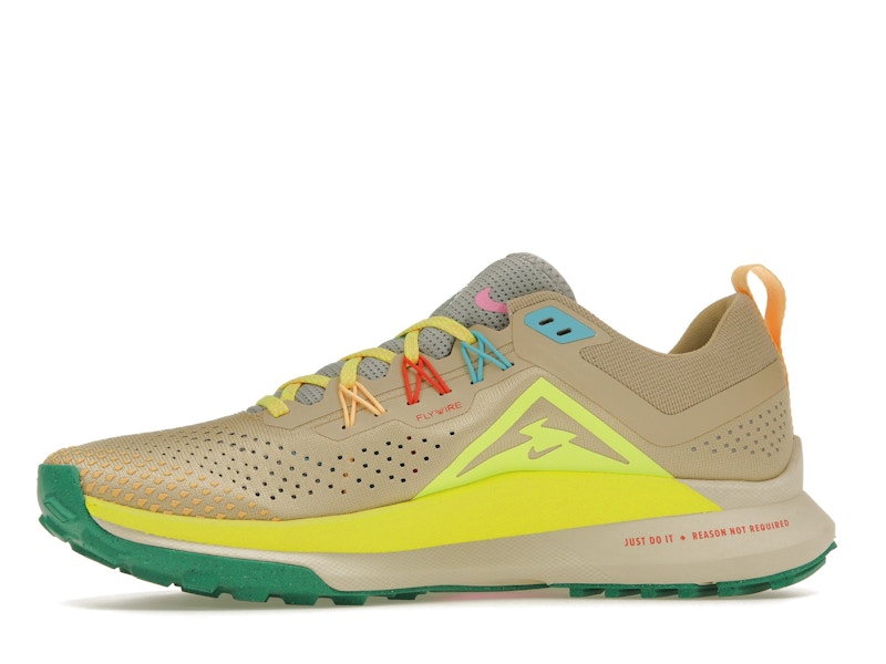 Nike React Pegasus Trail 4 Team Gold Baltic Blue Stadium Green Volt