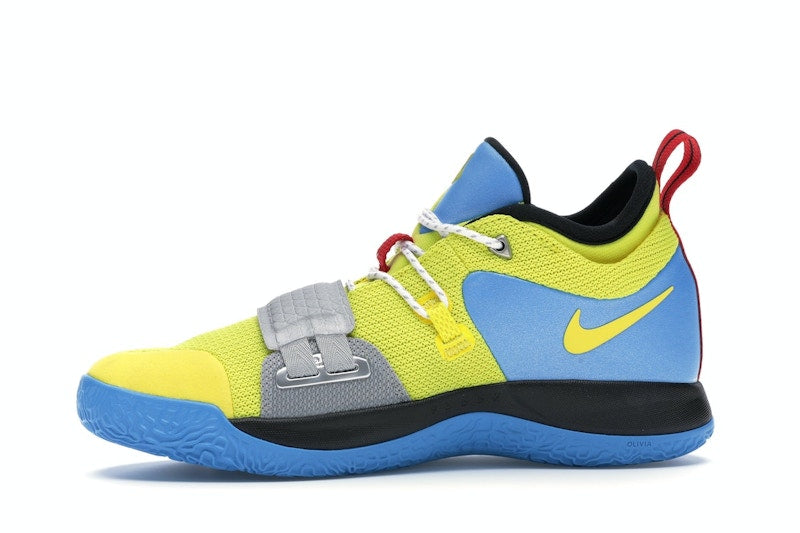 Nike PG 2.5 Opti Yellow Blue Hero (GS)