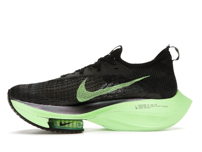 Nike Air Zoom Alphafly Next% Black Electric Green (Women's)
