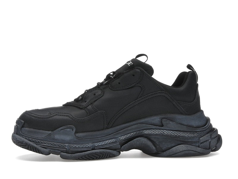 Balenciaga Triple S Black White Graffiti