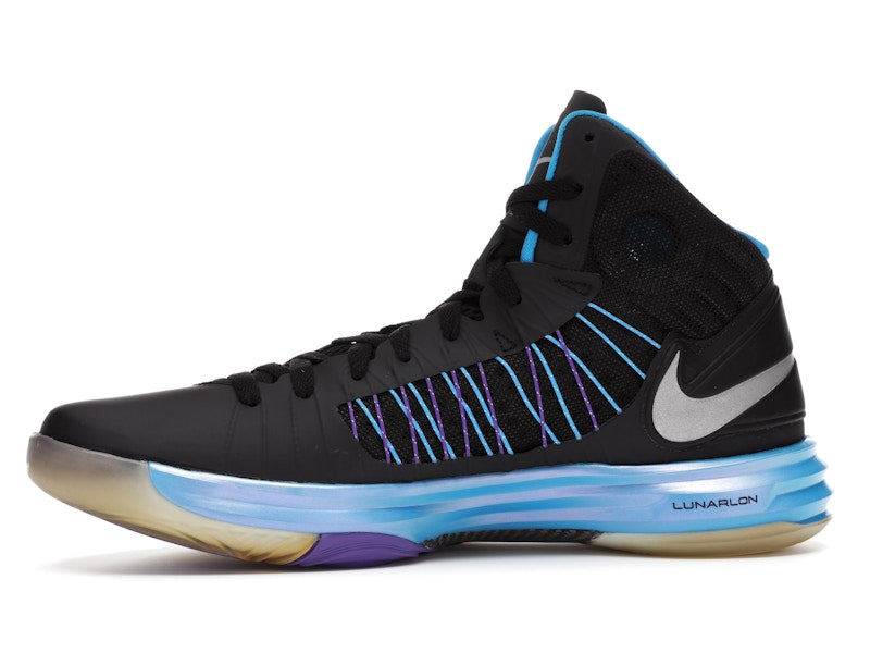 Nike Hyperdunk Plus Black Blue Glow