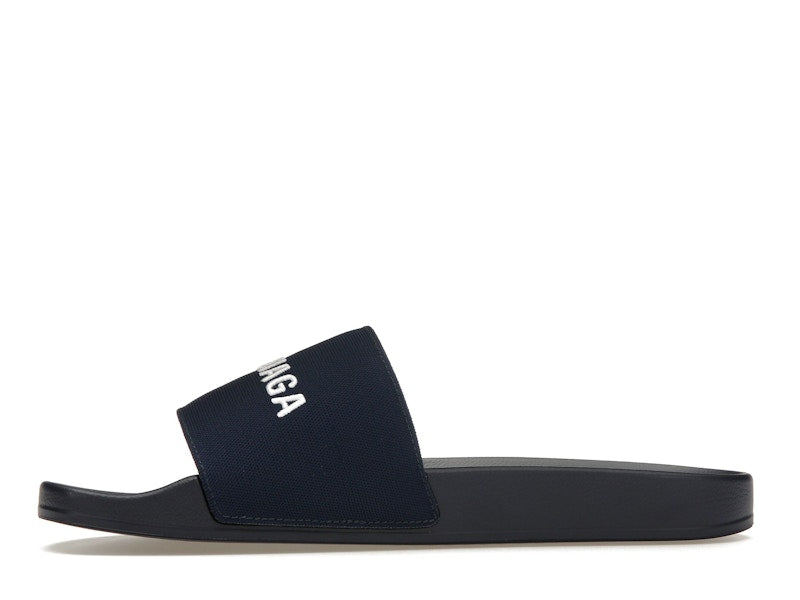 Balenciaga Pool Slide Navy