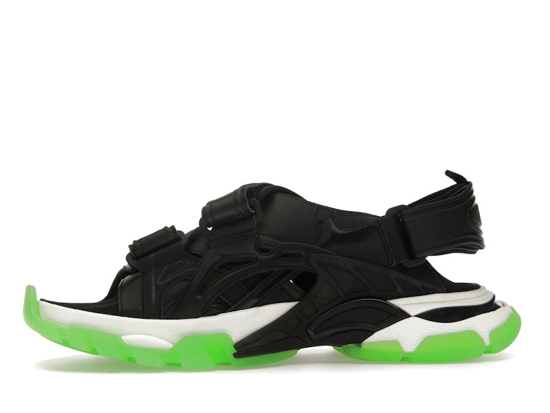Balenciaga Track Sandal Black White Green
