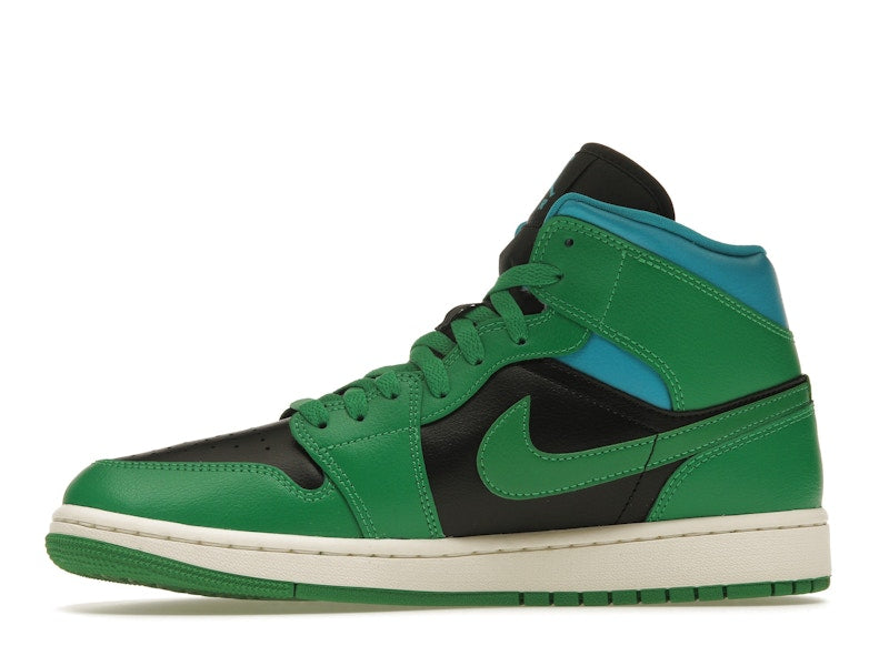 Jordan 1 Mid Lucky Green Aquatone (Women's)
