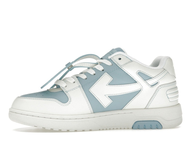 OFF-WHITE Out Of Office OOO Low Tops Light Blue White