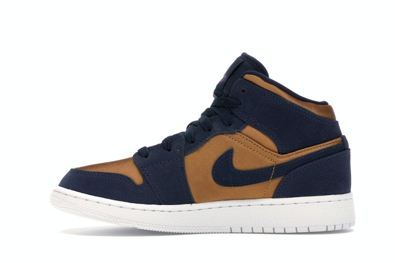 Jordan 1 Mid Obsidian Desert Ochre (GS)