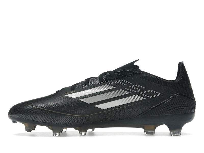 adidas F50 Pro FG Core Black Iron Metallic Gold Metallic