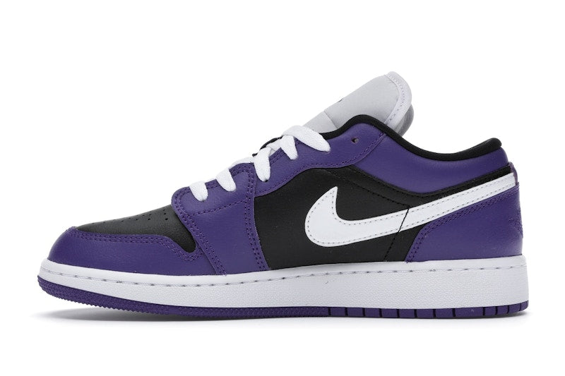 Jordan 1 Low Court Purple Black (GS)