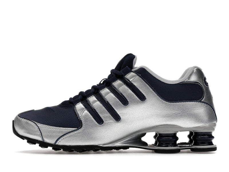 Nike Shox NZ Midnight Navy Metallic Silver