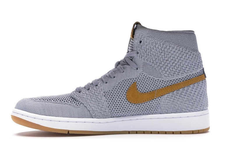 Jordan 1 Retro High Flyknit Wolf Grey