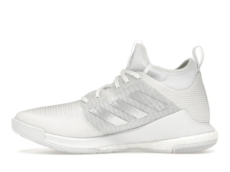 adidas Crazyflight Mid Cloud White Silver Metallic Grey (Women's)