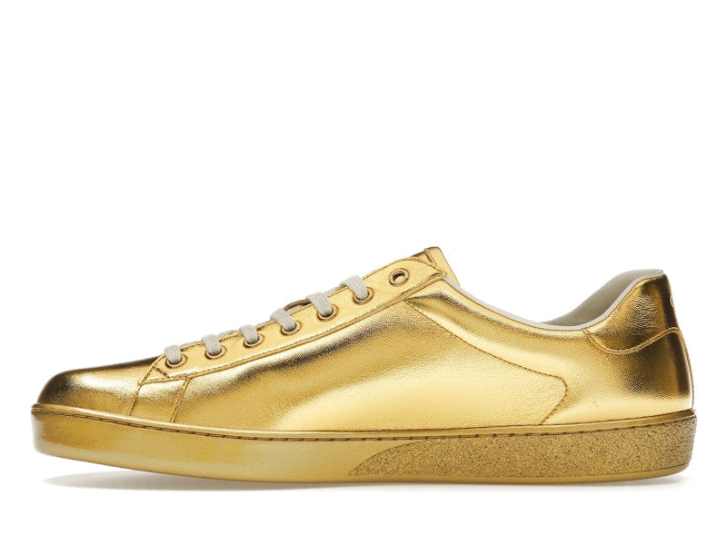 Gucci Ace Metallic Gold