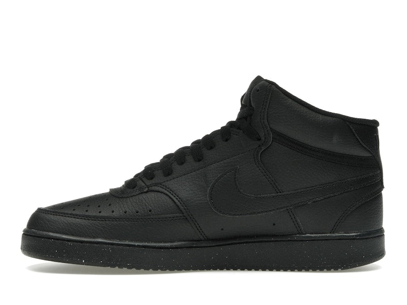 Nike Court Vision Mid Next Nature Triple Black