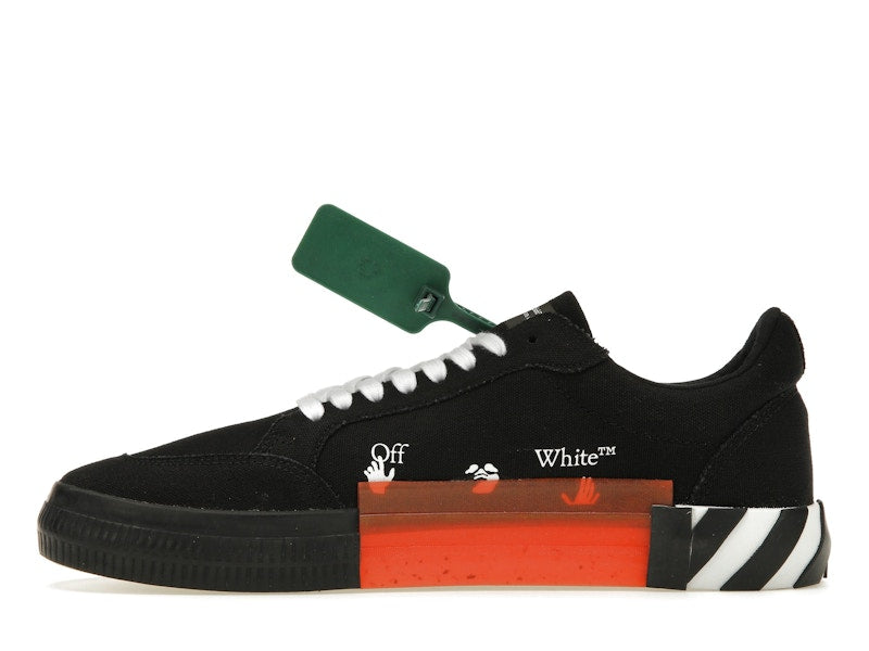 OFF-WHITE Vulc Low Top Black Orange