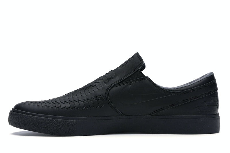 Nike SB Zoom Stefan Janoski Slip RM Crafted Woven Black