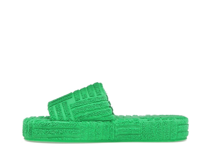 Bottega Veneta Resort Sponge Slide Grass (Womens)