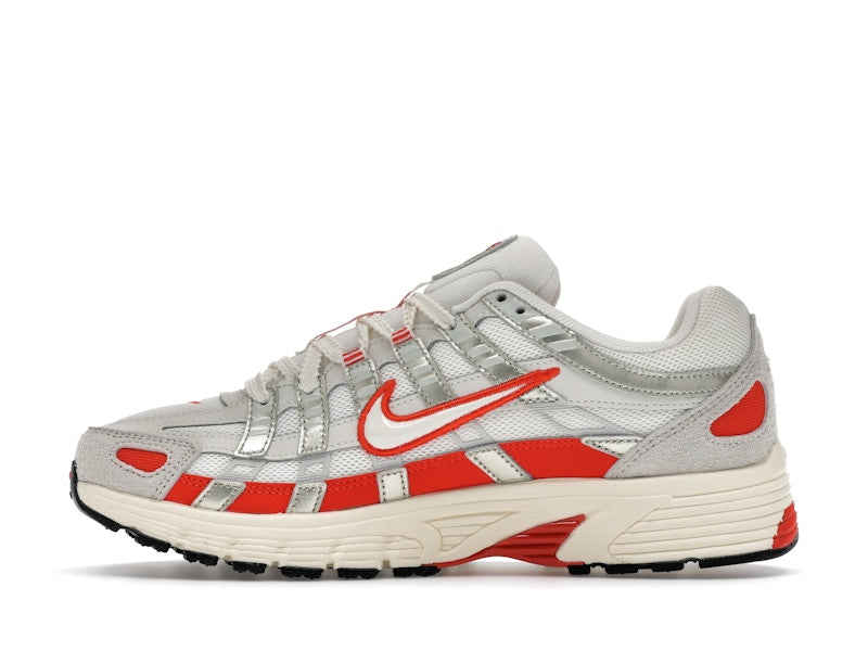 Nike P-6000 Sail Pale Ivory Light Bone Picante Red (Women's)