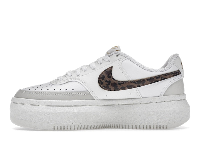 Nike Court Vision Alta Low White Light Bone Sail Archaeo Brown (Women's)