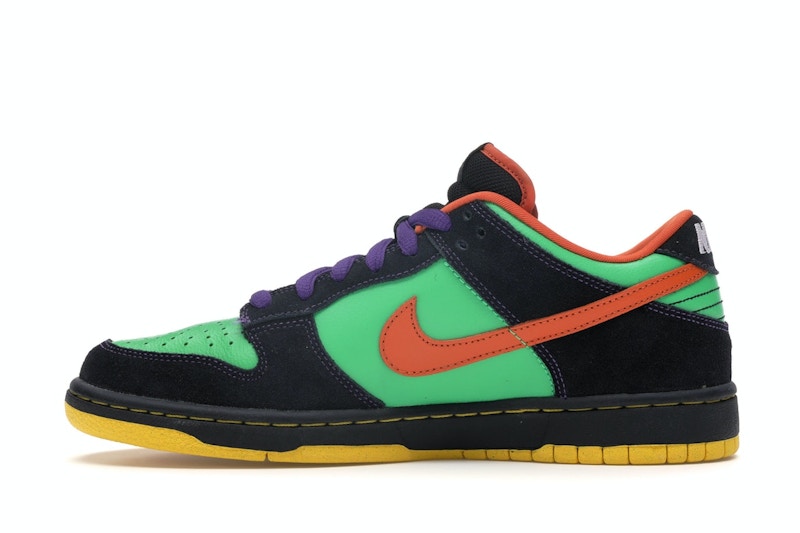 Nike SB Dunk Low Green Spark Hoop Orange