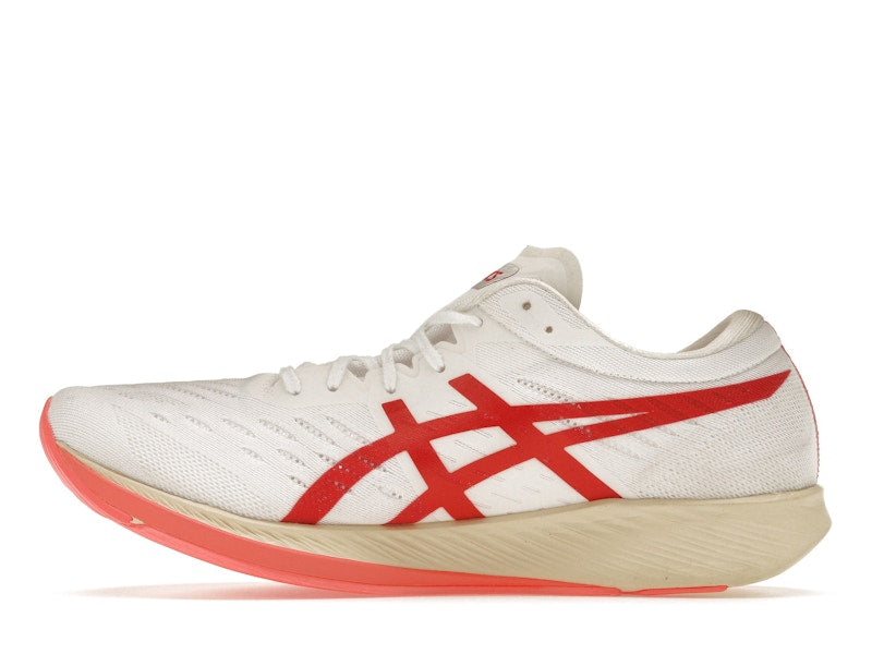 ASICS Metaracer White Sunrise Red