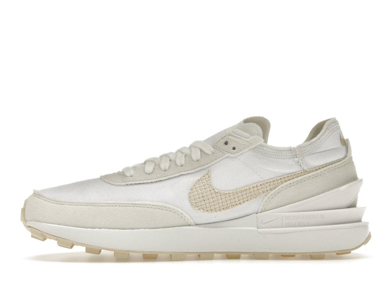 Nike Waffle One Woven Swoosh Fossil (Women's)