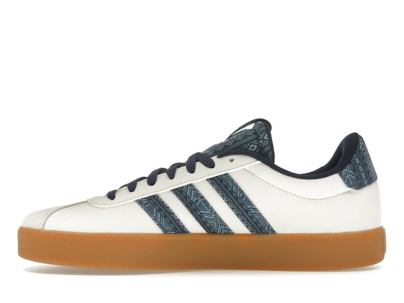 adidas Vl Court 3.0 Off White Night Indigo Gum (Women's)