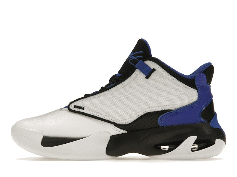 Jordan Max Aura 4 White Black Hyper Royal