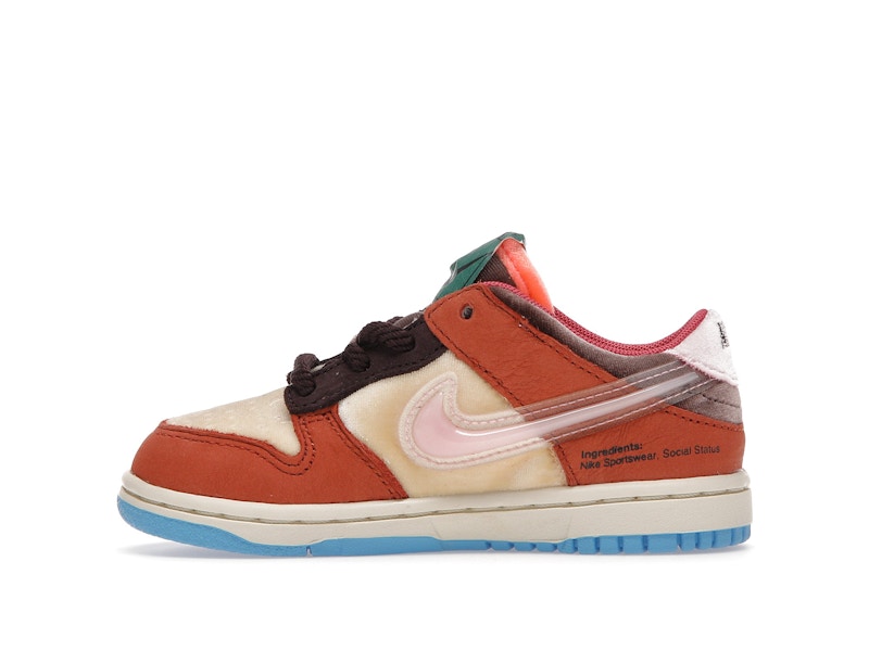 Nike Dunk Low Social Status Free Lunch Chocolate Milk (TD)