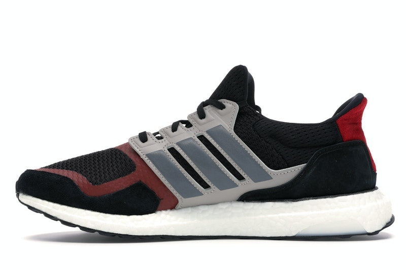 adidas Ultra Boost S&L Black Grey Power Red
