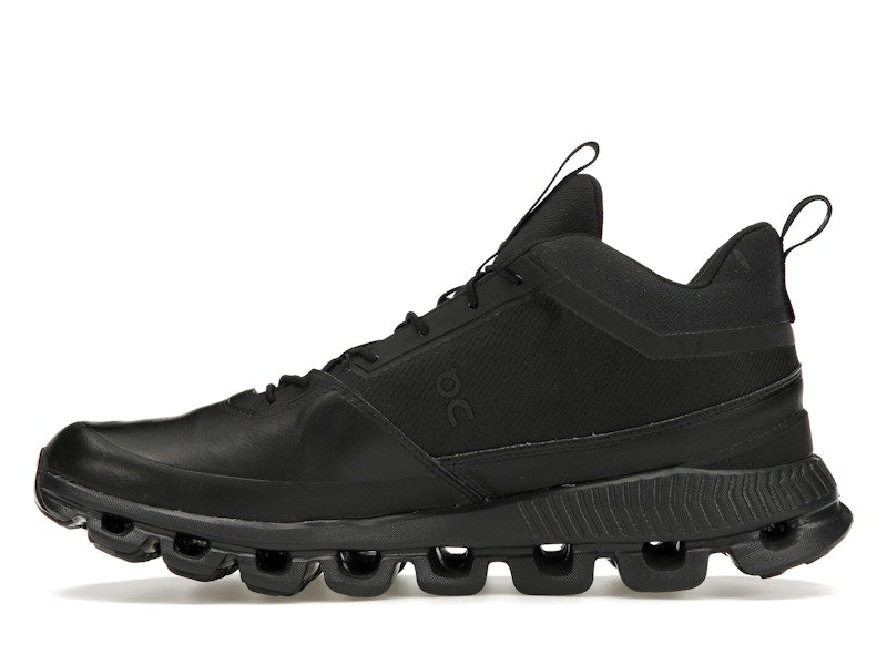 On Running Cloud Hi Waterproof Black