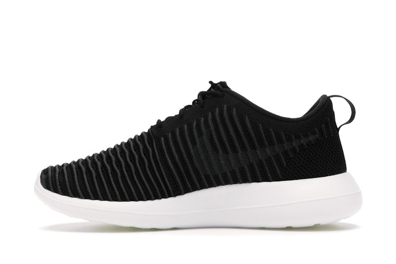 Nike Roshe Two Flyknit Black/Dark Grey-White-Volt