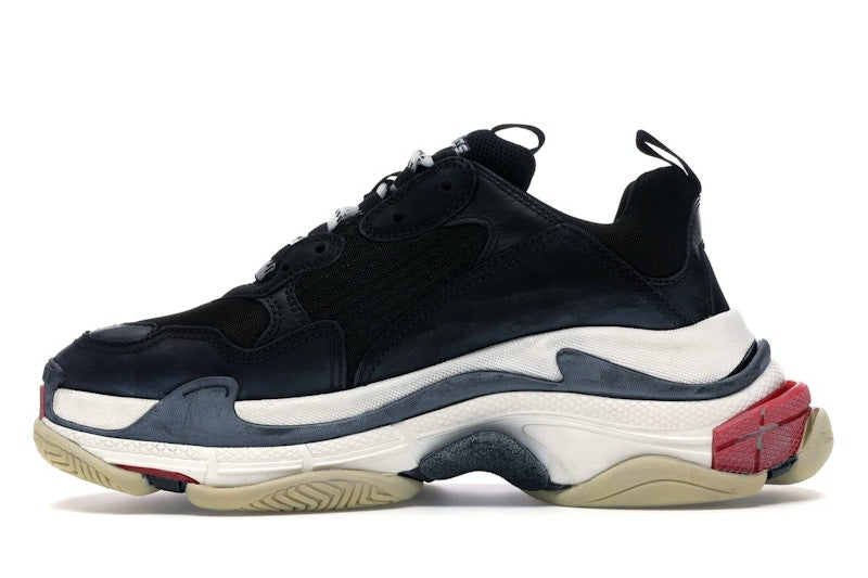 Balenciaga Triple S Black White Red (2018 Reissue)