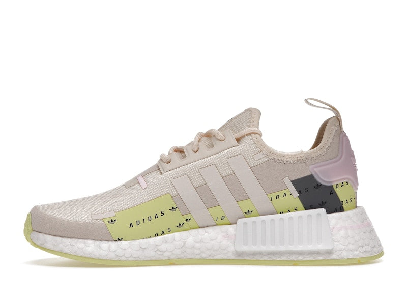 adidas NMD R1 Wonder White Pulse Yellow Pink (Women's)