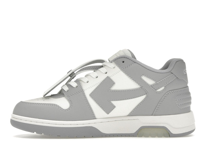 OFF-WHITE Out Of Office Low Grey White Off-White Heel Tab