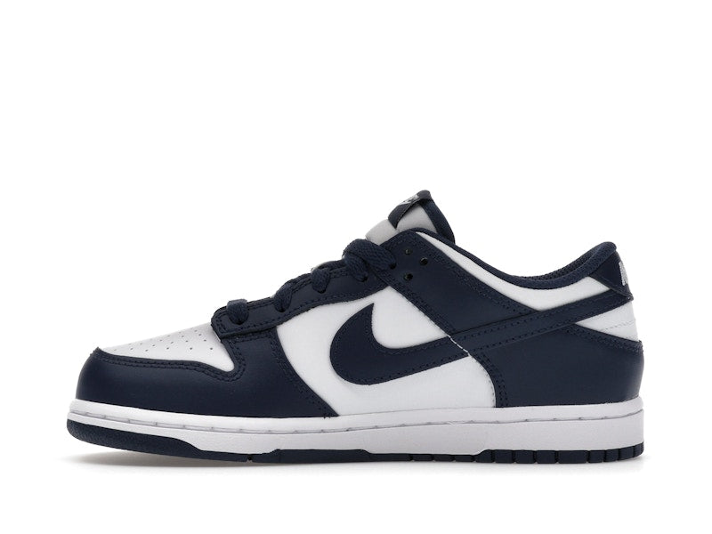Nike Dunk Low White Midnight Navy (PS)